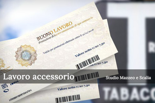 Prestazioni lavoro accessorio (voucher)