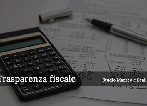 Regime di trasparenza fiscale nelle società di capitali