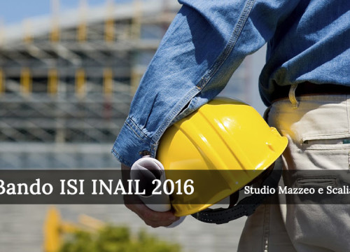 Bando ISI INAIL 2016