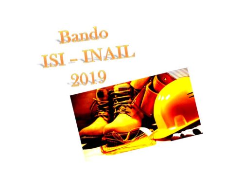 Bando ISI INAIL 2018/2019