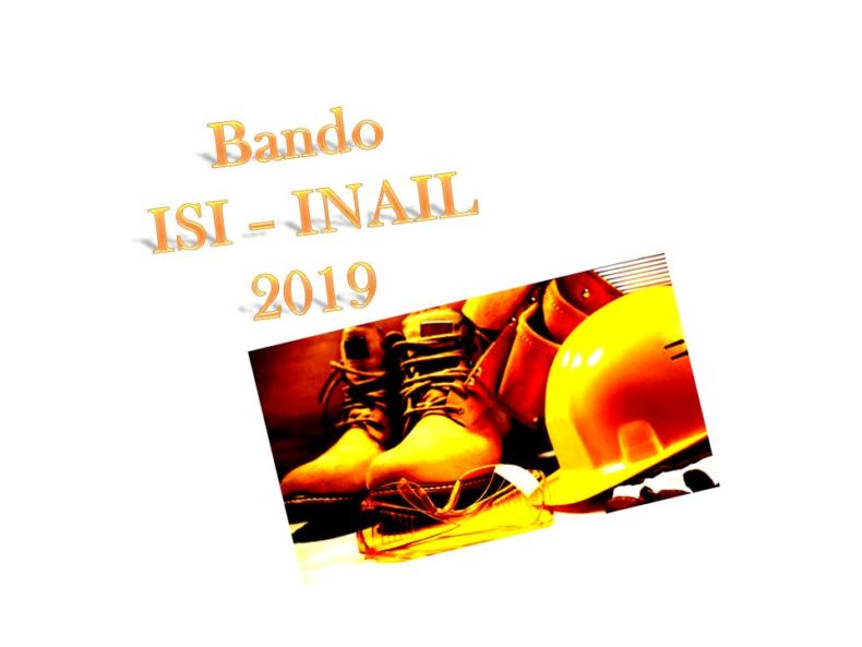 Bando ISI INAIL 2018/2019